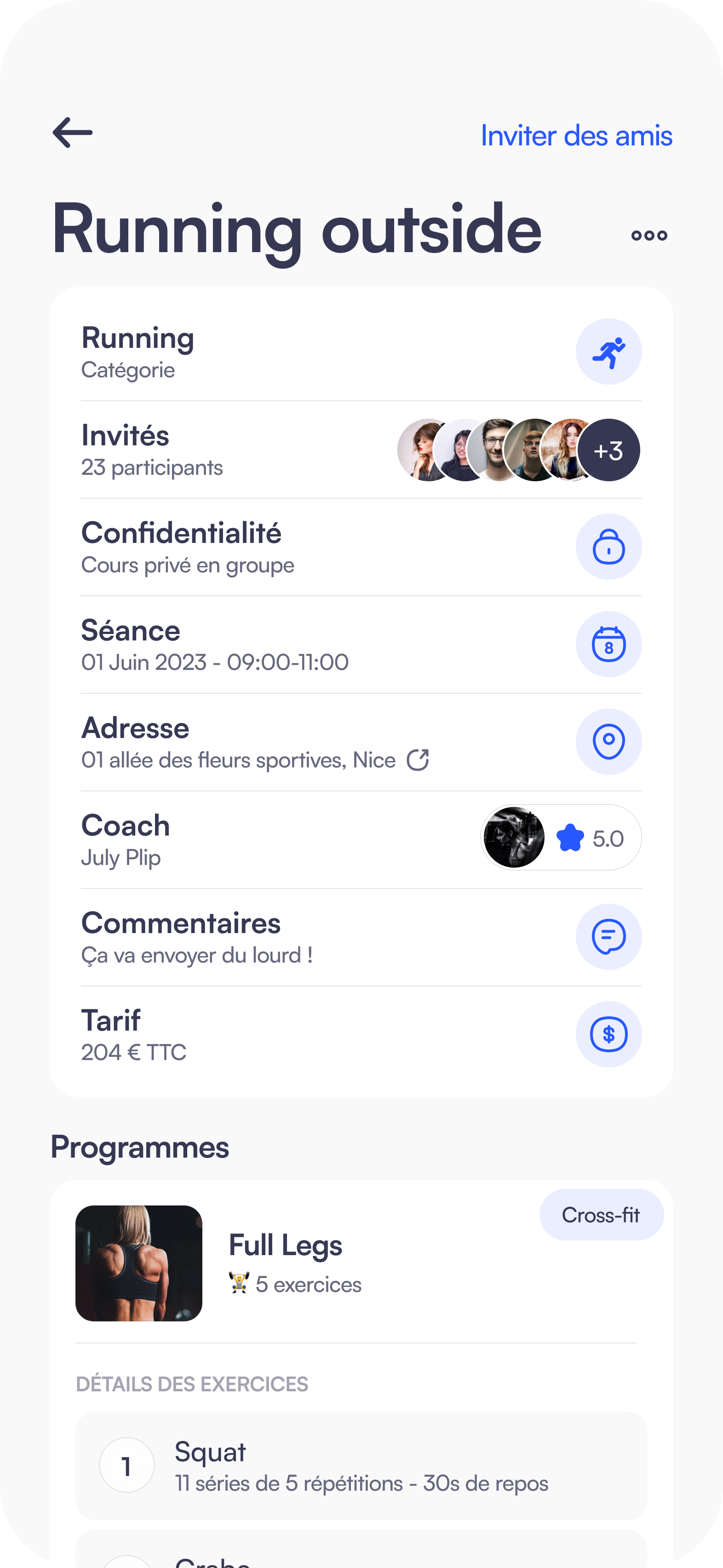 Coachly Mobile Application