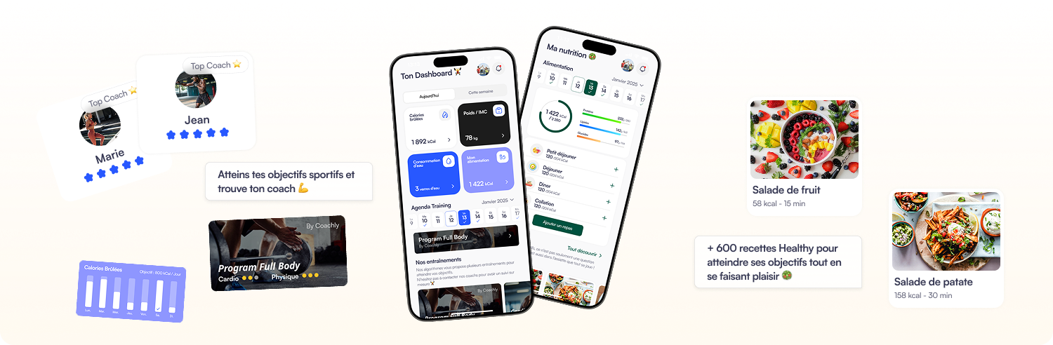 Coachly - L'application pour atteindre vos objectifs sportifs